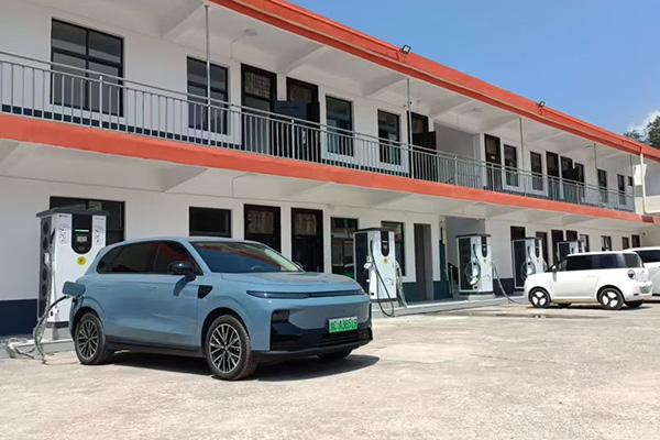 120kW DC charging station