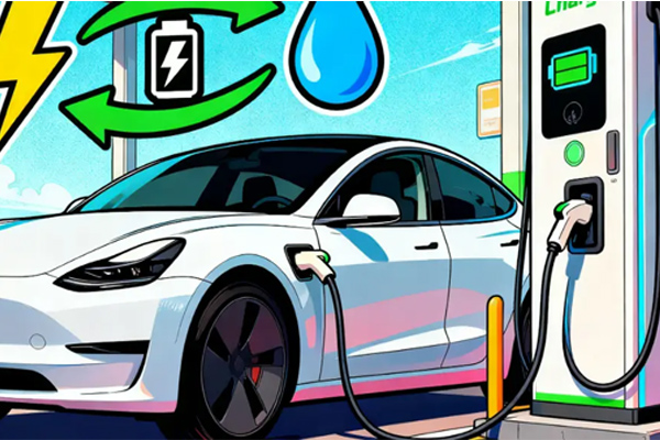 supercharging station