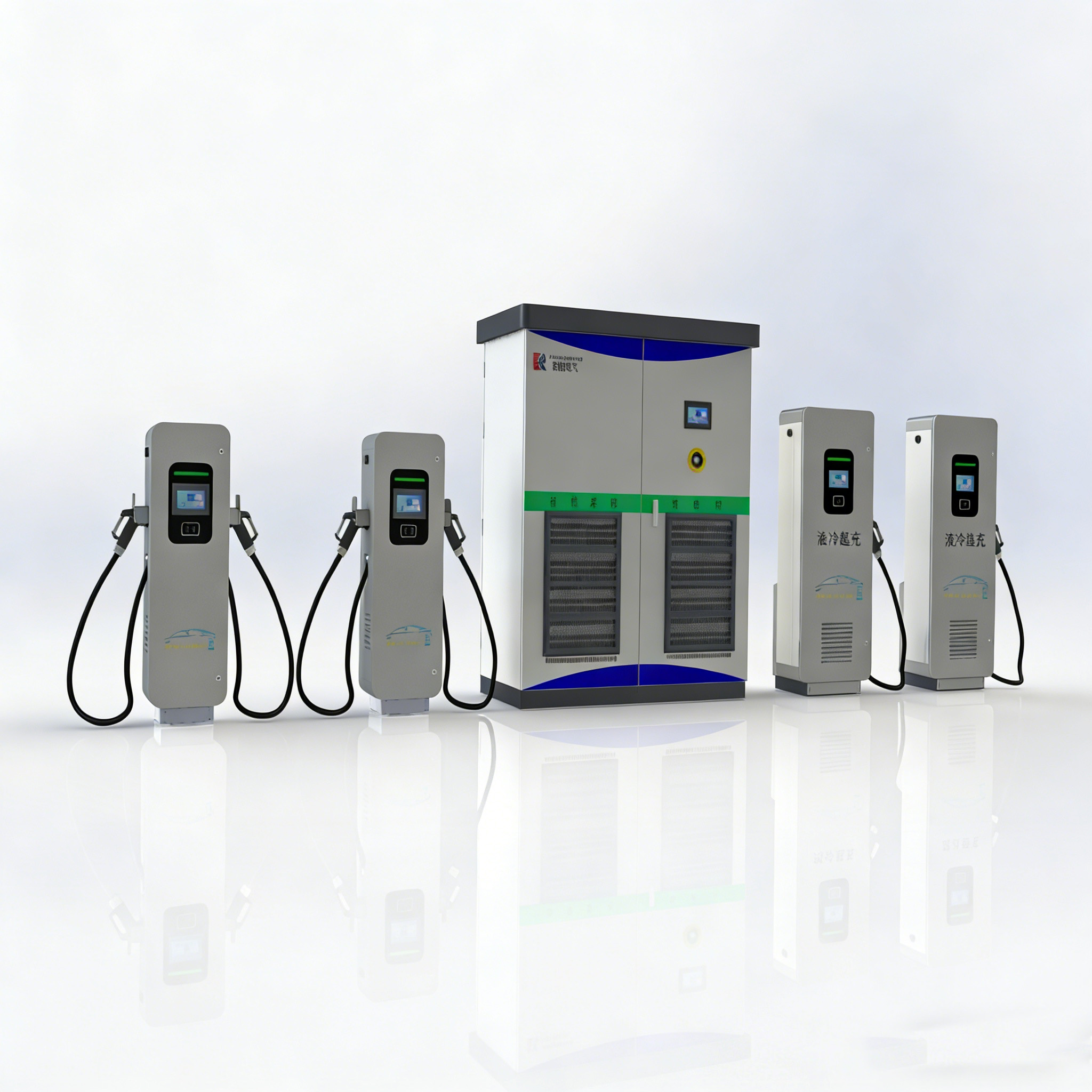 split charging stack