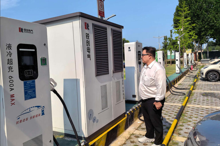 Thailand EV Charger Partner Visits Factory | AC & DC Charging Solution Supplier